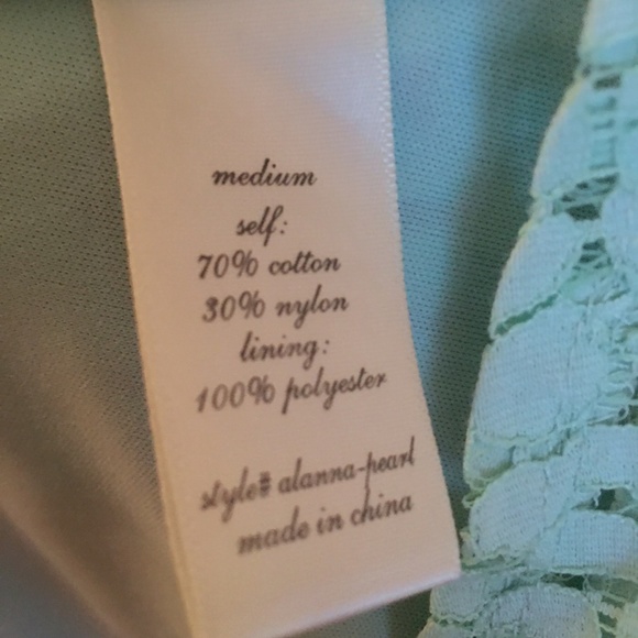 Mint Lace Pearl and Rhinestone Altar'd State Dress - Picture 8 of 8